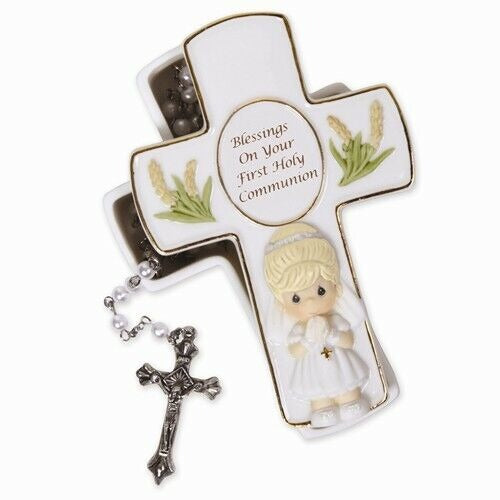 Precious Moments Blessings First Holy Communion Rosary Box Rosary Included