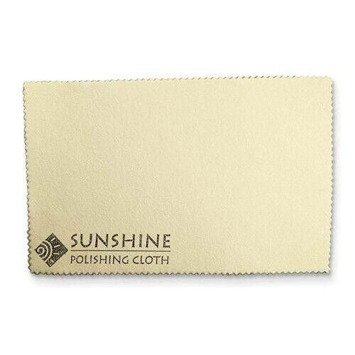 Sunshine 5in x 8in Polishing Cloth Jewelry Cleaner Restore Silver Gold Copper