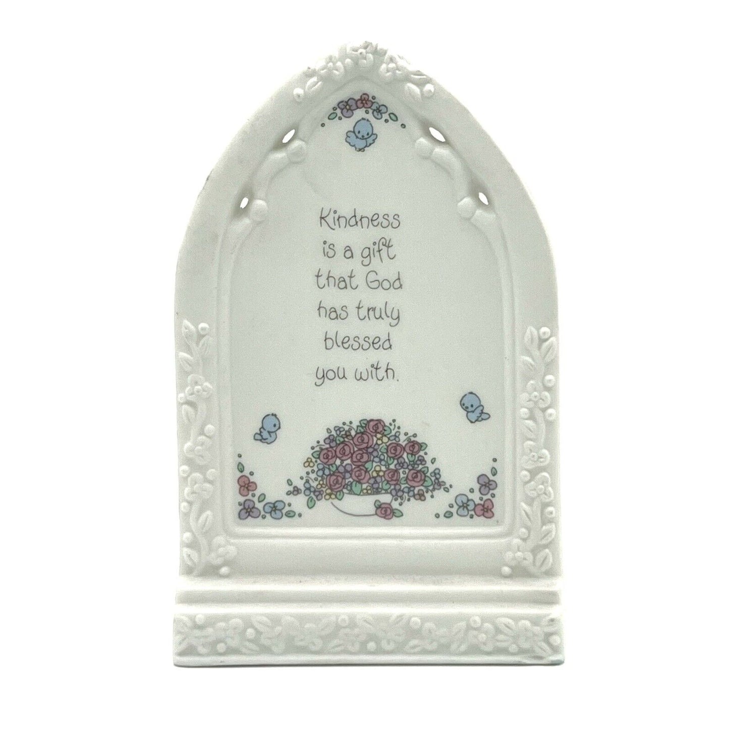 Precious Moments 1993 "A Reflection Of His Love" Kindness Standing Plaque