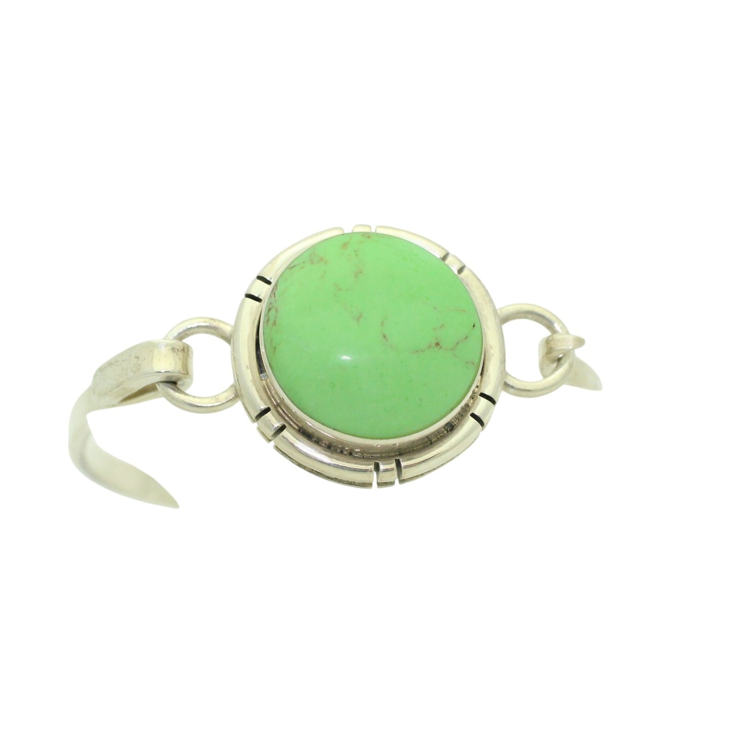 Green Variscite Pendant Necklace Bracelet & Earrings Set .925 Sterling Silver 72.2g