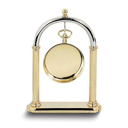 Charles Hubert 14k Gold-plated Pocket Watch Stand