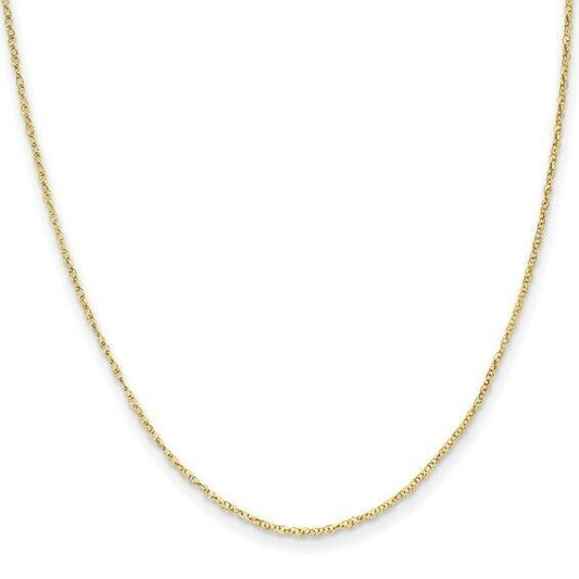 14K Yellow Gold Madi K Childs Rope Chain Necklace 13 Inch