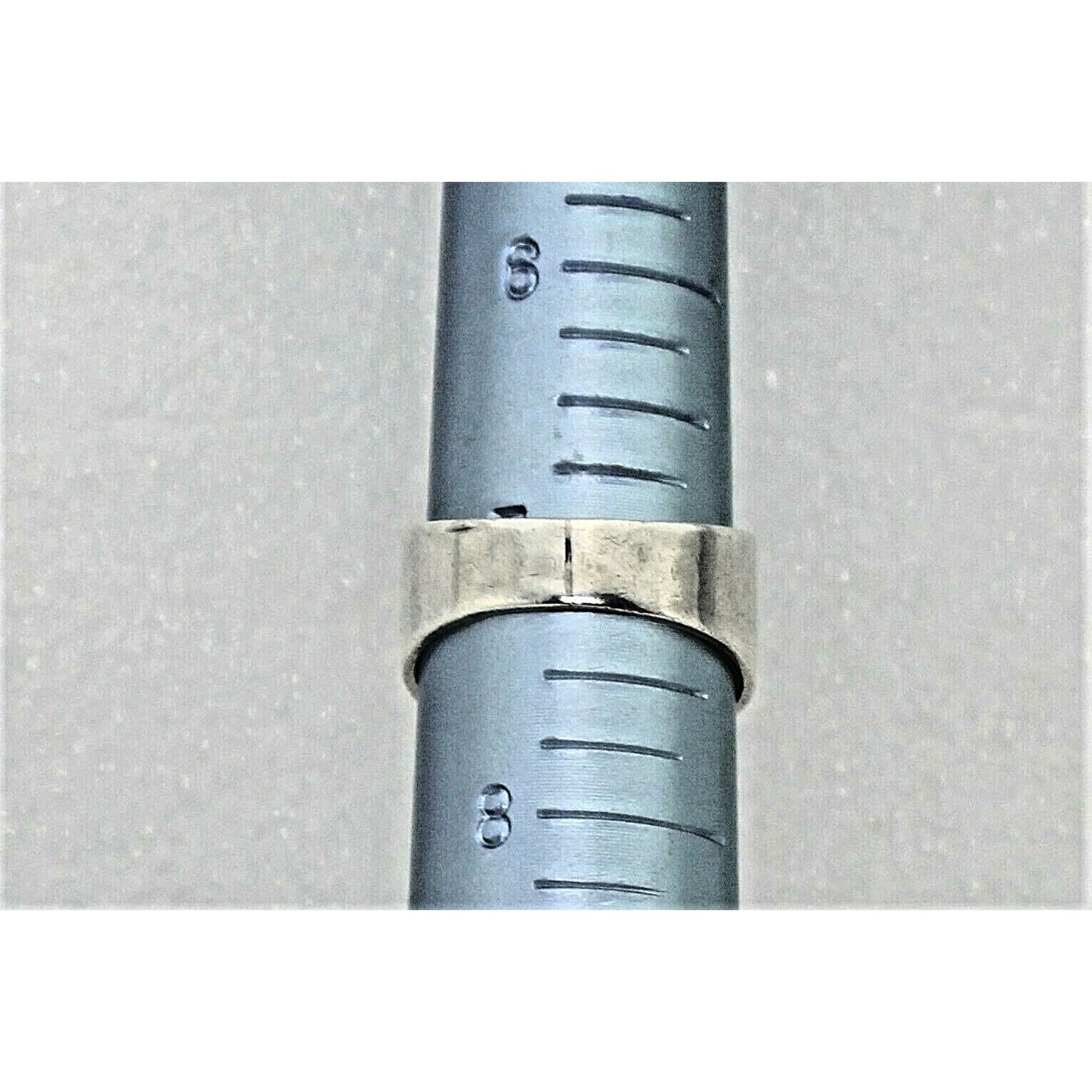 Sterling Silver Moonstone Solitaire Heart Band Ring 6.1g Size 7