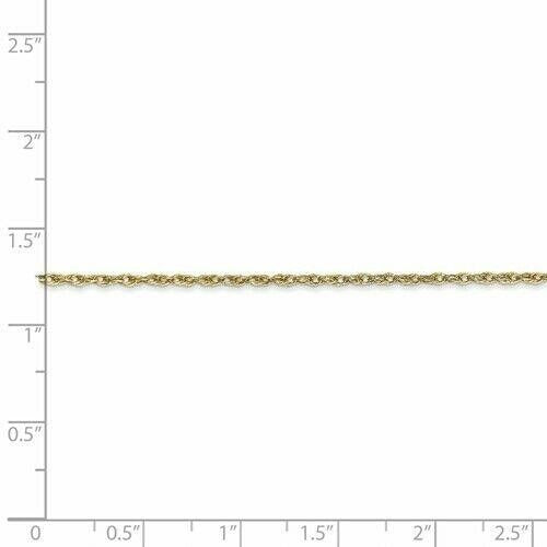 Leslie's 1.5 mm Loose Rope 18in Chain10K Yellow Gold