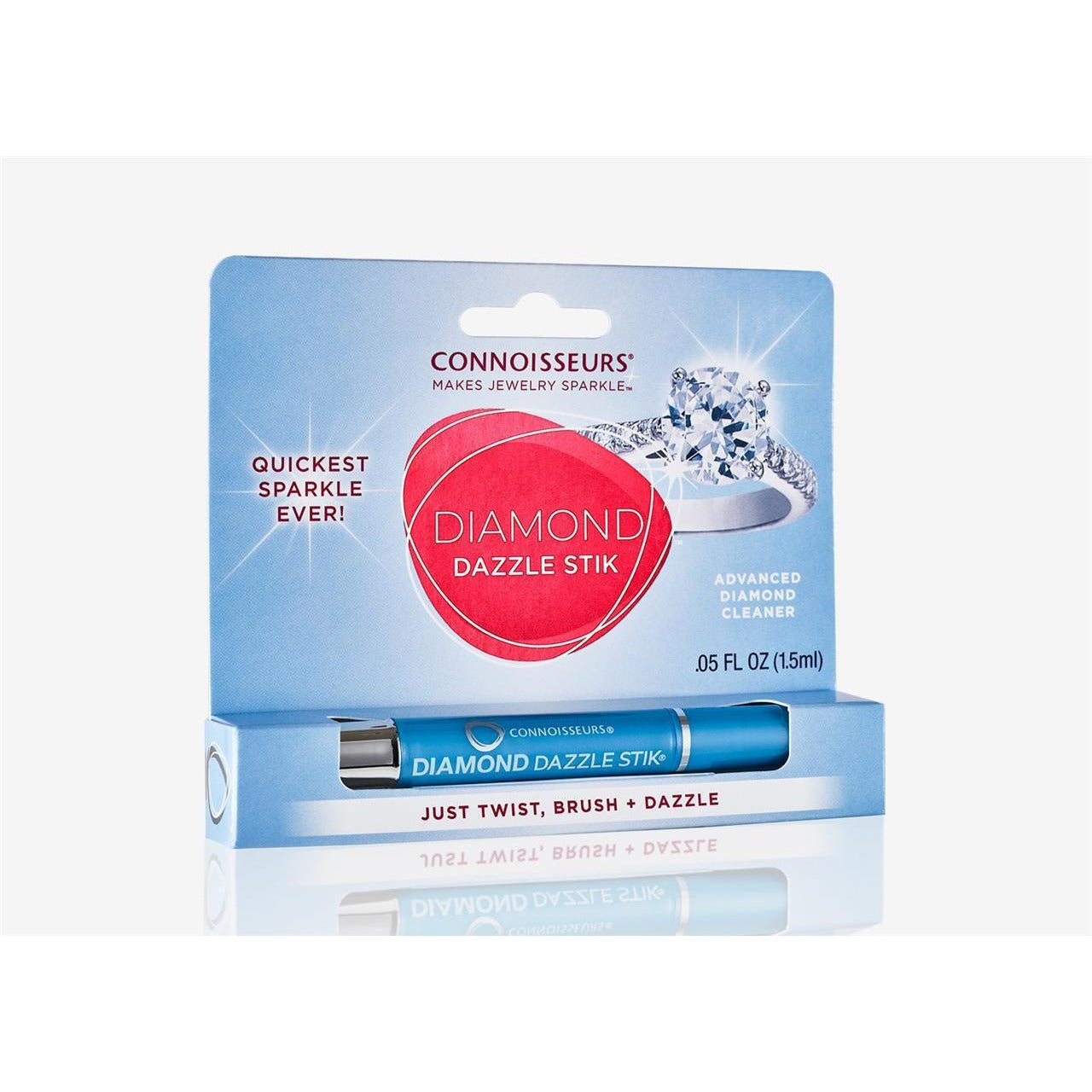 CONNOISSEURS Diamond Dazzle Stik Jewelry Cleaner Solution Pen