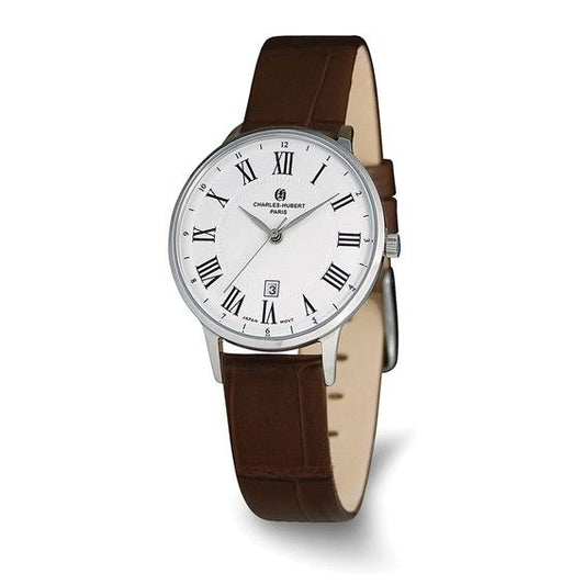 Charles-Hubert Stainless Steel Quartz Watch