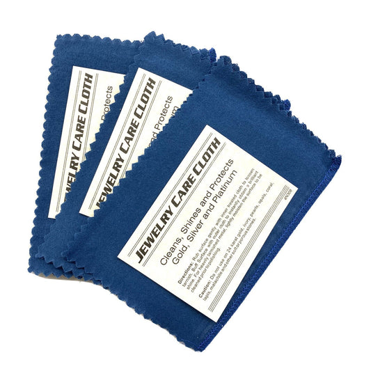 3 Silver Gold Platinum Jewelry Cleaning Polishing Protect Cloth FREE SHIPPING