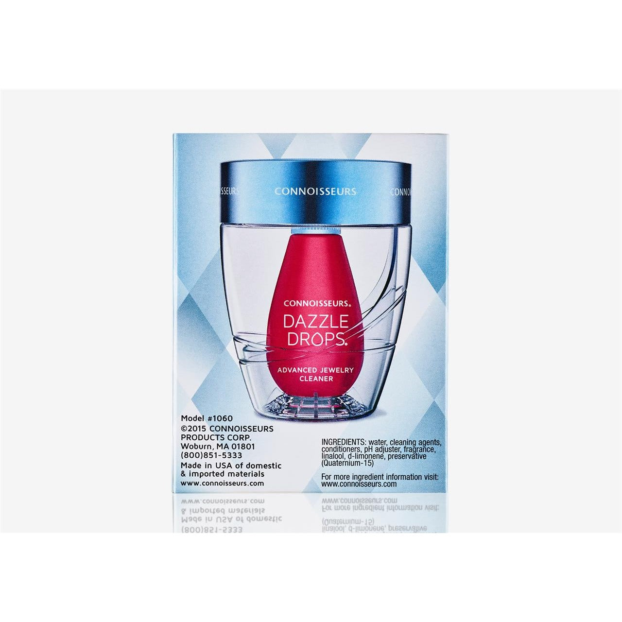 CONNOISSEURS Advanced Dazzle Drops, Jewelry Cleaner Concentrate Solution, 1 Ounc