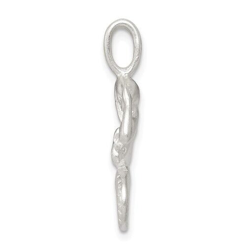 Sterling Silver Mermaid Pendant Charm 925