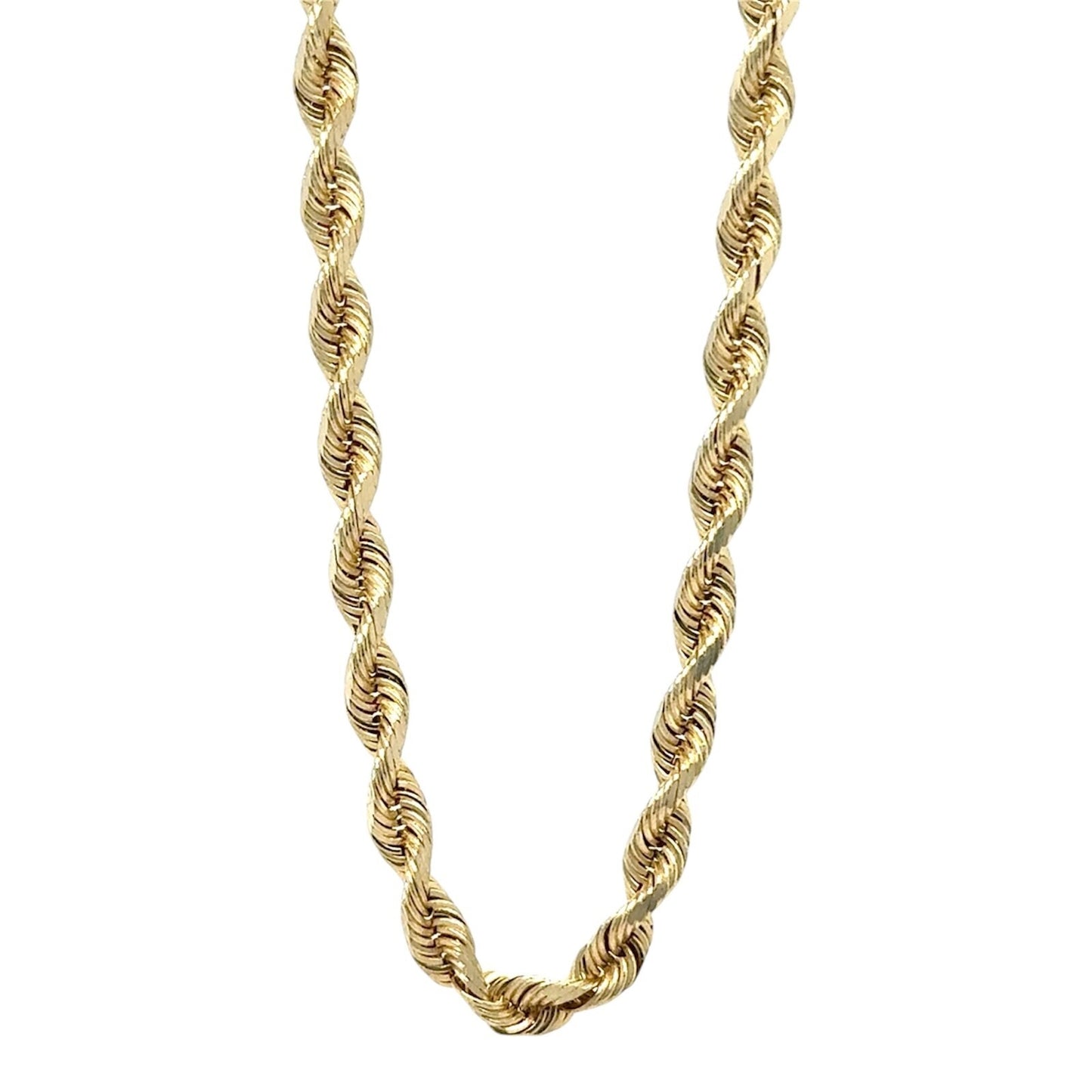 3mm 14k Yellow Gold 20 inch Rope Chain 12.7g