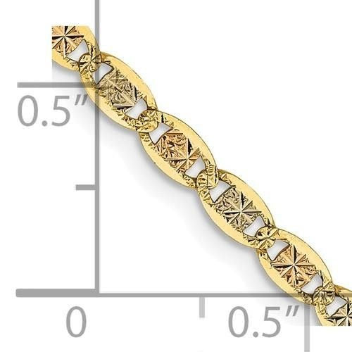 14k Tri-Color Gold 18-Inch Necklace