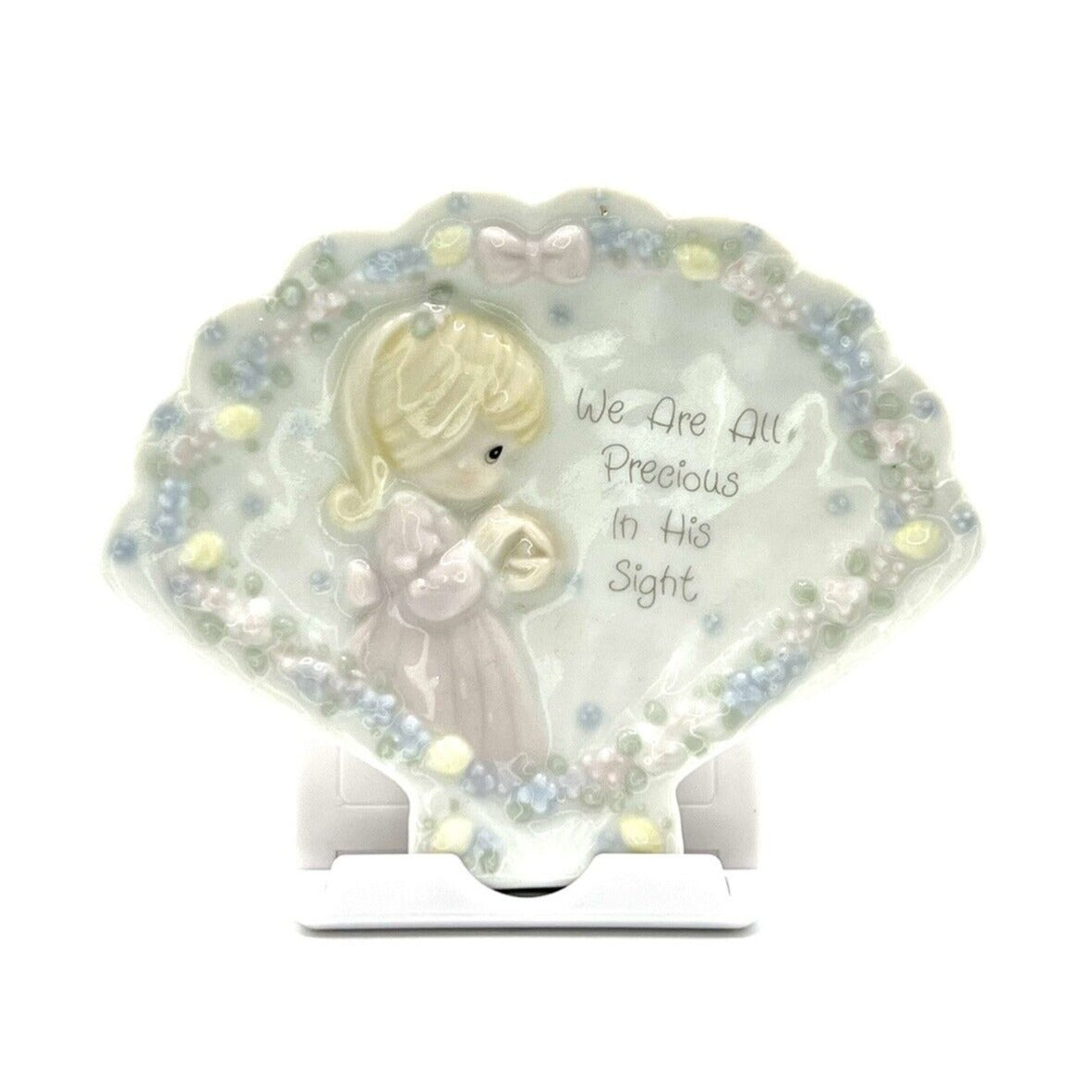 Precious Moments Porcelain Plate We Are All Precious In His Sight
