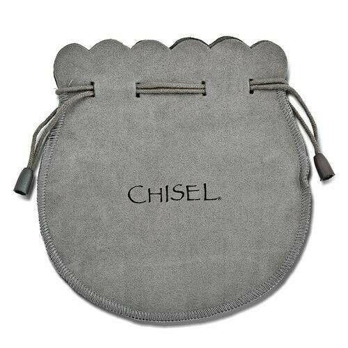 Chisel Stainless Steel Antiqued and Dragon Head Curb Chain Leather Bracelet