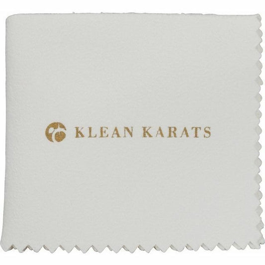 Klean Karats 8x8 Inch Untreated Polishing Cloth - Individually Wrapped
