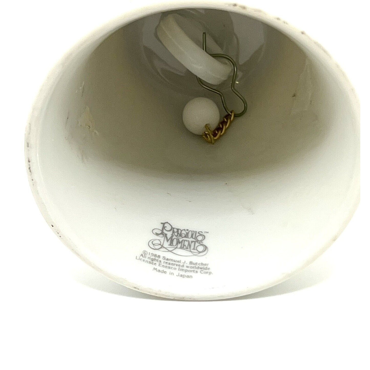 Precious Moments Porcelain Bell Month of July