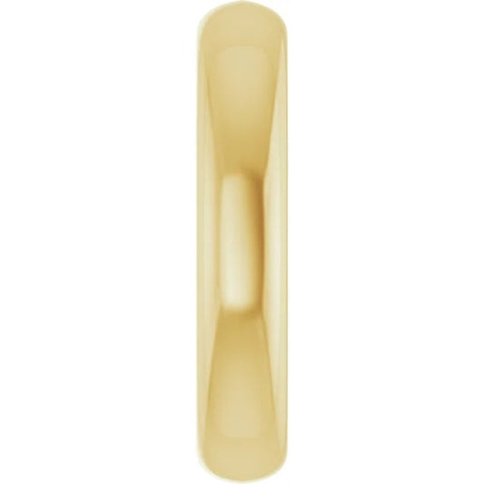 10K Yellow Gold 6.27x3.5 Mm ID Charm Bail