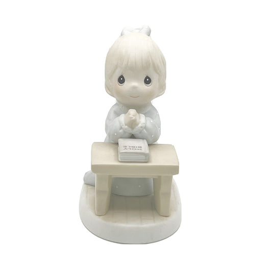 Precious Moments 1994 Lord Teach Us To Pray Figurine 524158