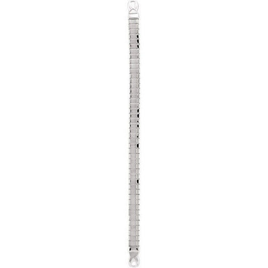 Ladies 8-10 mm Stainless Steel Ring End Expansion Watch Band