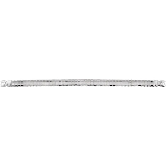 Ladies 8-10 mm Stainless Steel Ring End Expansion Watch Band