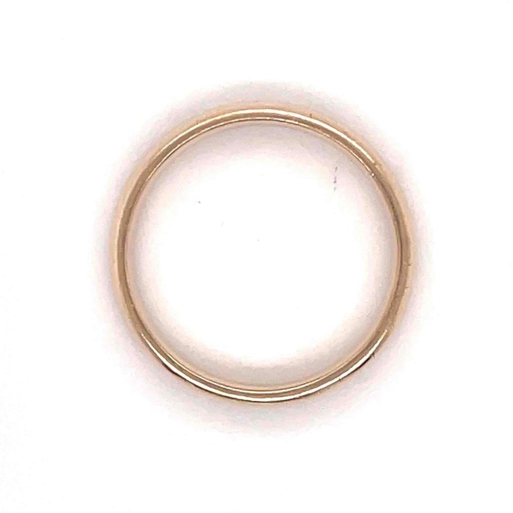 4.2 mm Wedding Band Ring 14k Yellow Gold 5.2 g Size 8.75