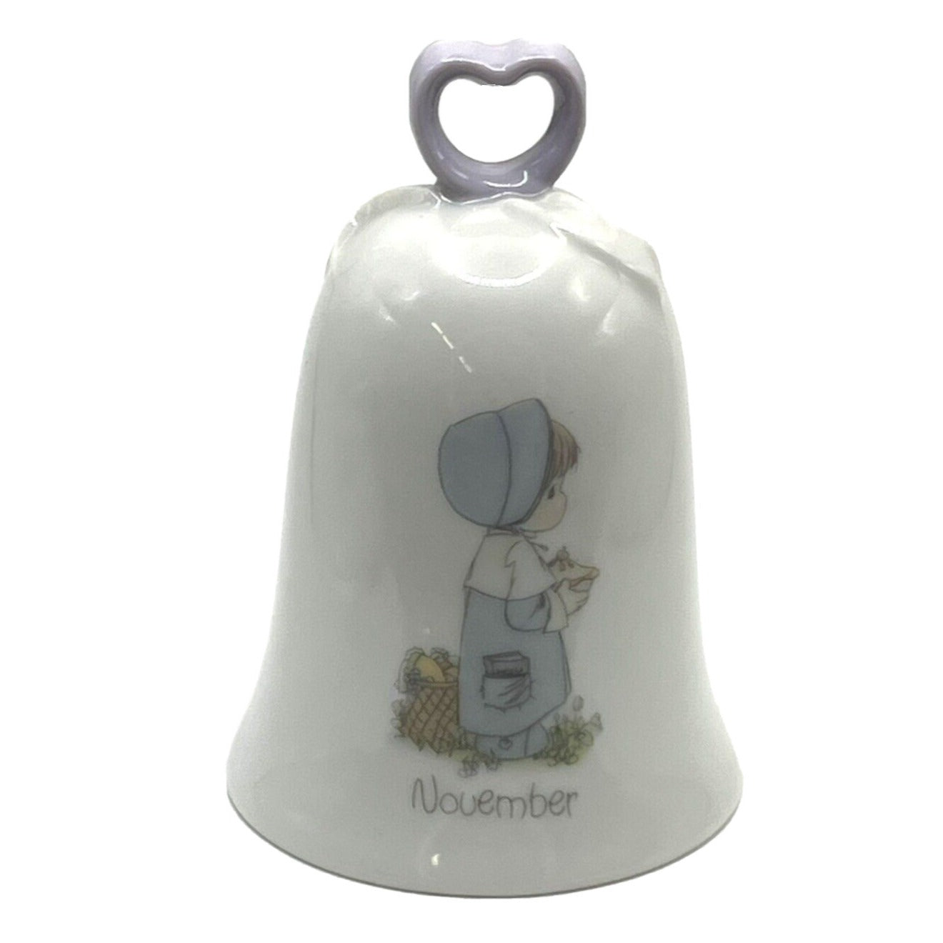 Precious Moments Porcelain Bell Month of November