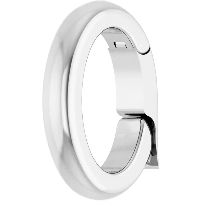 Sterling Silver 6.27x3.5 mm ID Charm Bail