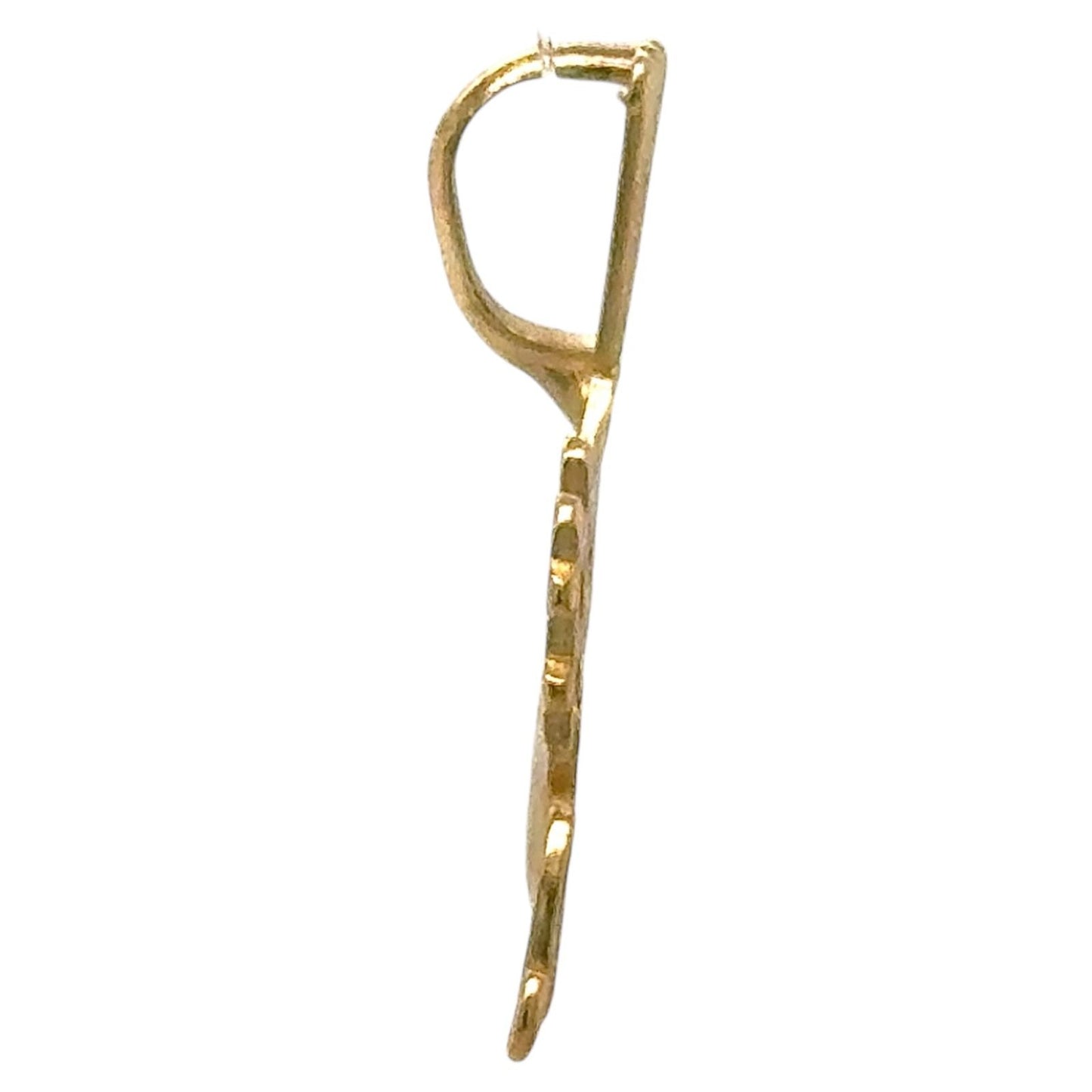 #1 MOM Pendant 14k Yellow Gold 0.8g