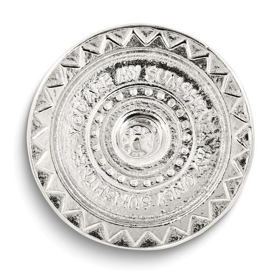 YOU ARE MY SUNSHINE Handcrafted Pewter Ring Holder Jewelry Stand