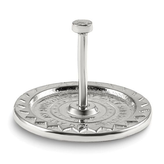 YOU ARE MY SUNSHINE Handcrafted Pewter Ring Holder Jewelry Stand