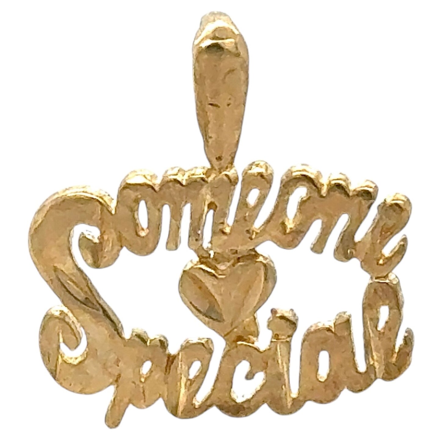 Someone Special 14k Yellow Gold Pendant 1.4g