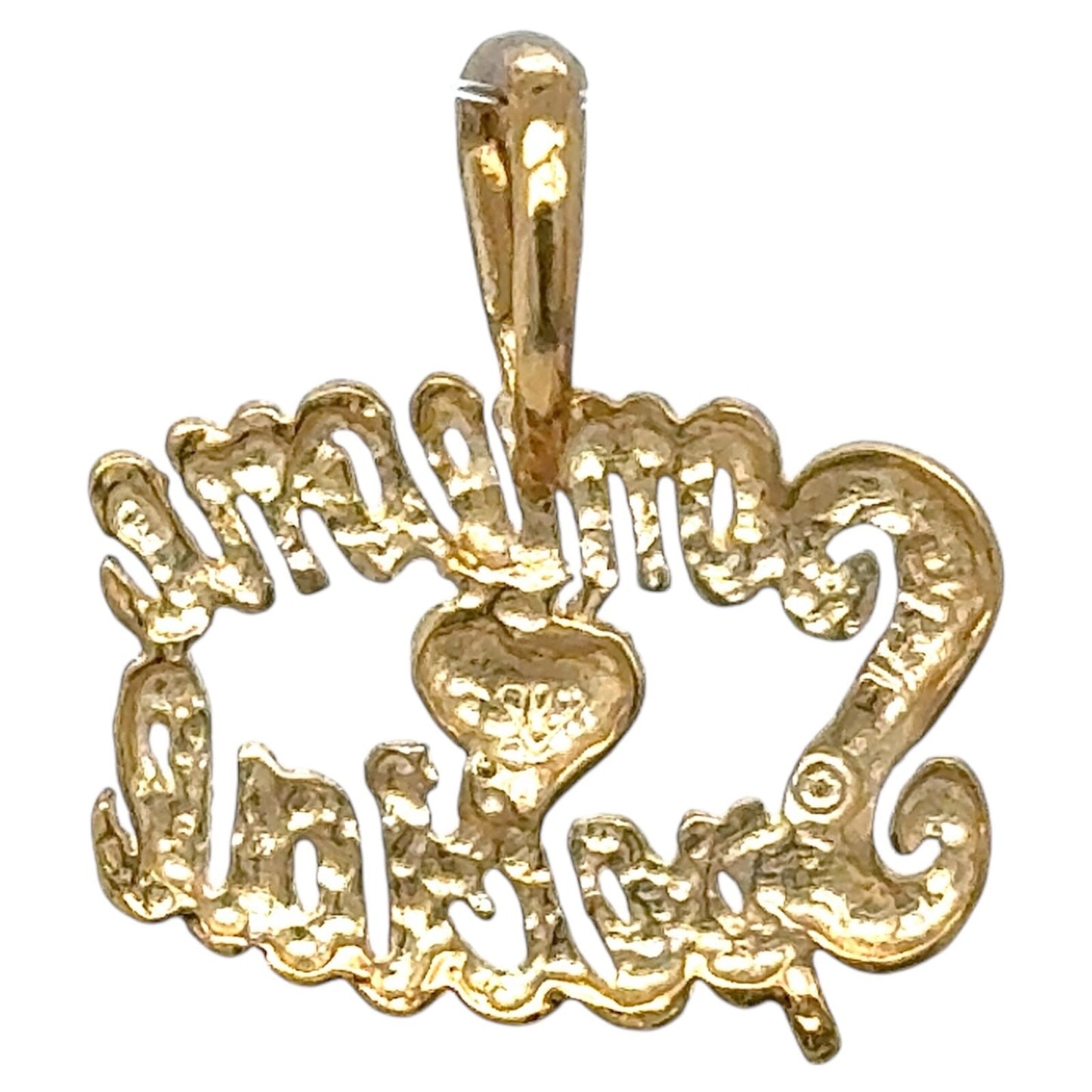 Someone Special 14k Yellow Gold Pendant 1.4g