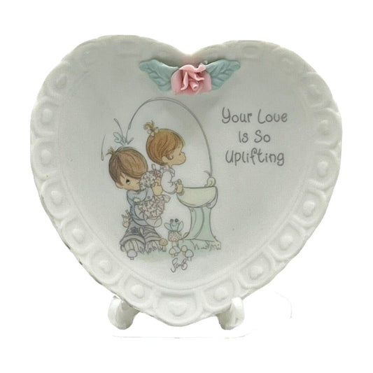 Precious Moments Porcelain Plate Your Love Is So Uplifting