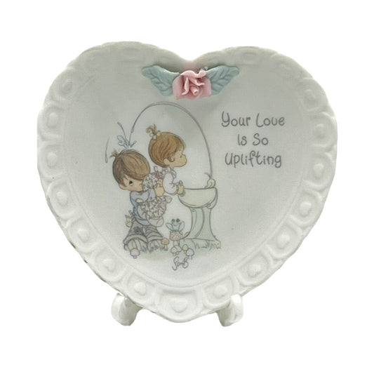 Precious Moments Porcelain Plate Your Love Is So Uplifting