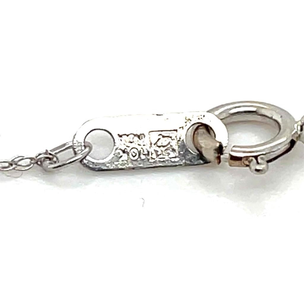 1/4ctw Diamond Heart Pendant with 18 inch Chain 10k White Gold 1.8g