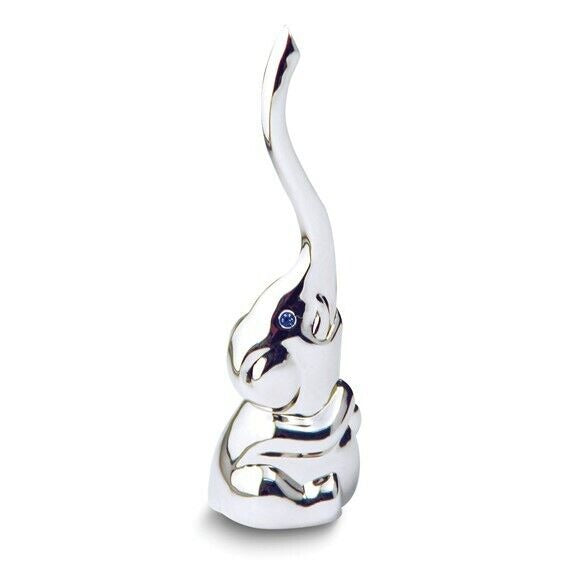 Silver-plated Non-tarnish Elephant Ring Holder jewelry Bracelet holder stand