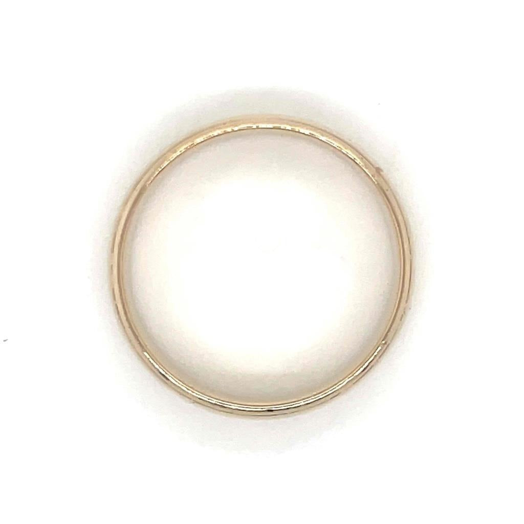 6.2mm Wedding Band Ring 14k Yellow Gold 8.7g Size 10
