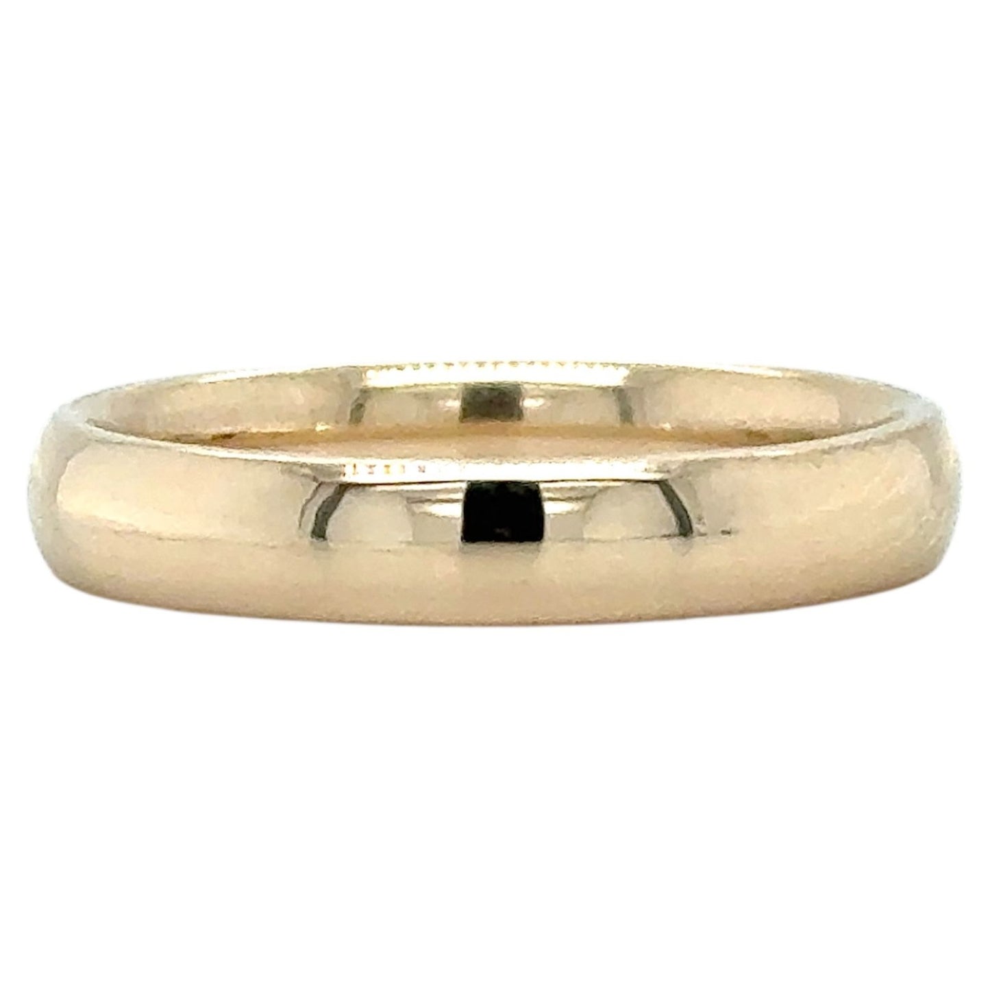 3.9mm Wedding Band Ring 14K Yellow Gold 5g Size 9.25