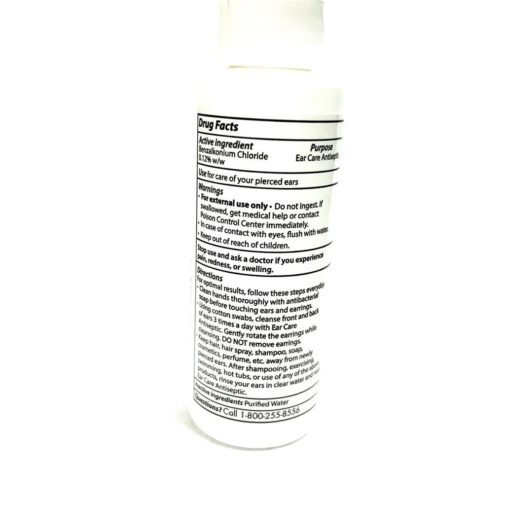 INVERNESS After Piercing Ear Care Solution 4oz GentleSoothing Topical Antiseptic