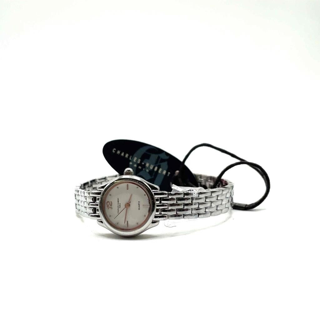 Charles-Hubert Silver-Tone Watch