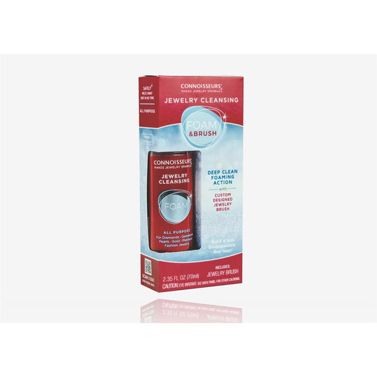 CONNOISSEURS Jewelry Cleansing Foam & Brush