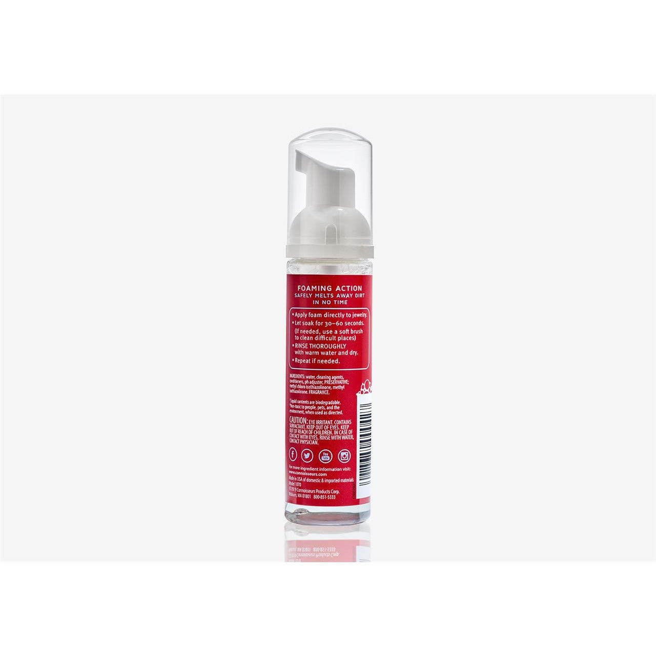 CONNOISSEURS Jewelry Cleansing Foam & Brush