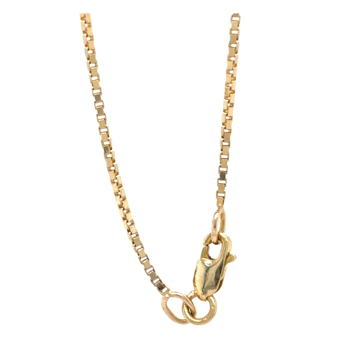 14k Yellow Gold 1mm 18 inch Box Chain 2.9g