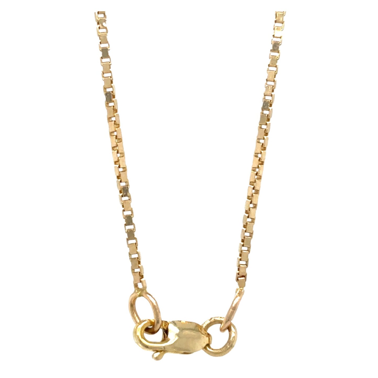 14k Yellow Gold 1mm 18 inch Box Chain 2.9g