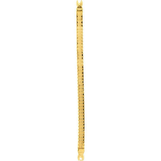 Ladies 8-10 mm Yellow Ring End-Expansion Watch Band