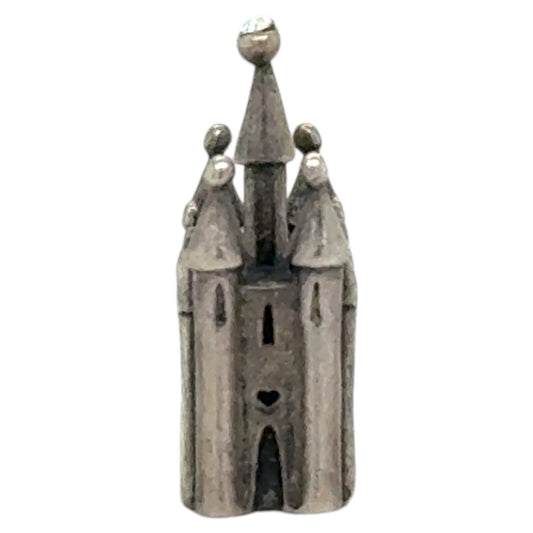 Disney Magic Castle Sterling Silver 925 Bracelet Slide 2.1g