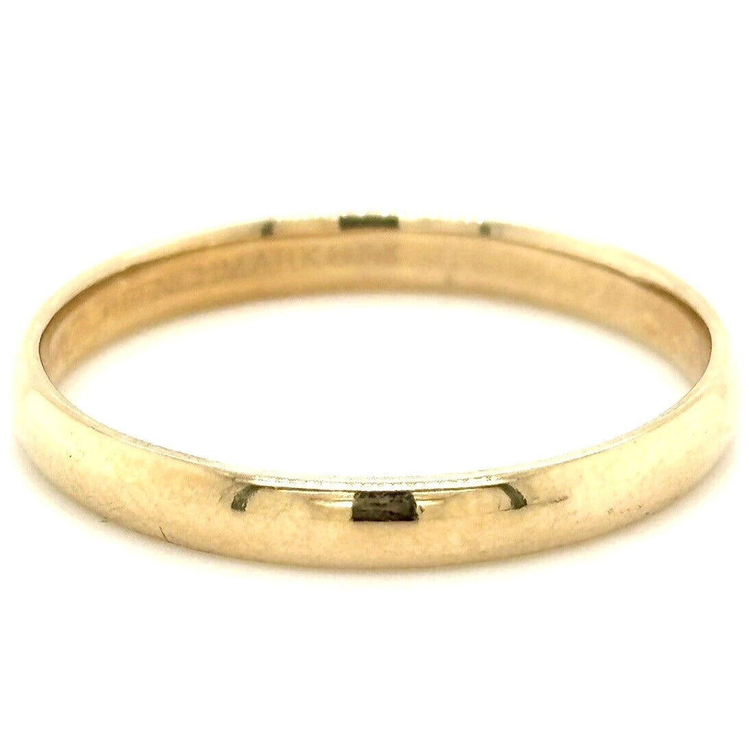 3 mm Wedding Band Ring 14k Yellow Gold 2.8g SIZE 11.25