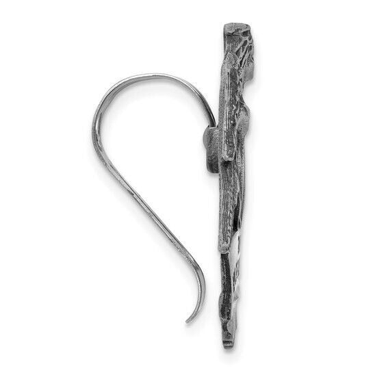 Pewter Finish GRANDSON PLEASE DRIVE SAFELY Guardian Angel Visor Clip