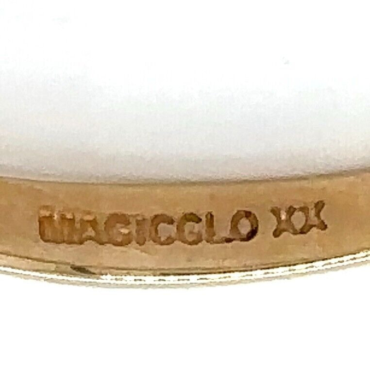 14k Yellow Gold 1/7ctw Diamond Solitaire Size 7.5 Engagement Ring 1.8g