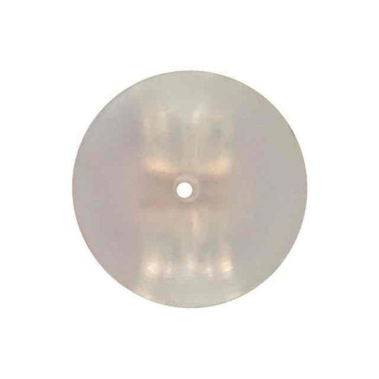 14K Yellow Gold Silicone Padded Friction Earring Back 5.5 mm Pad (single)