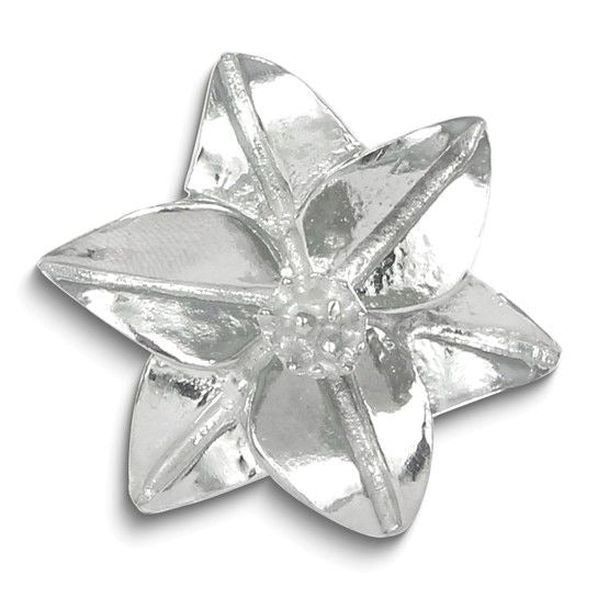 DAFFODIL Flower Pewter Ring Holder Jewelry Stand